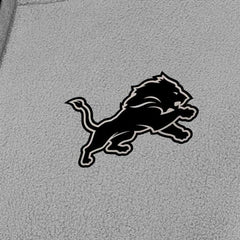 Detroit Lions Antigua Women's Brushed Carbon Figure Half-Zip Pullover Sweatshirt – Gray on sale