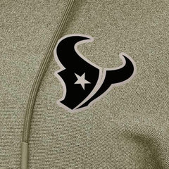 Houston Texans Antigua Women's Justice Pullover Hoodie - Olive discount