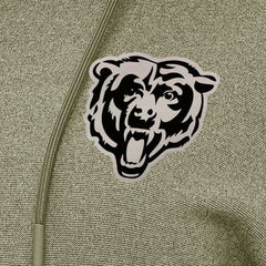 Chicago Bears Antigua Women's Justice Pullover Hoodie - Olive outlet