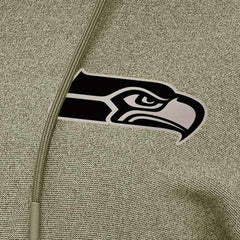 Seattle Seahawks Antigua Women's Justice Pullover Hoodie - Olive cheap