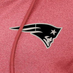 New England Patriots Antigua Women's Seeker Full-Zip Hoodie Jacket - Heather Red sale