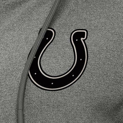 Indianapolis Colts Antigua Women's Seeker Full-Zip Hoodie Jacket - Heather Black sale