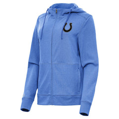 Indianapolis Colts Antigua Women's Seeker Full-Zip Hoodie Jacket - Heather Royal discount