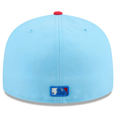 San Francisco Giants 2025 Fourth of July 59FIFTY Fitted Hat - Light Blue/Red | New Era