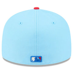 Chicago White Sox 2025 Fourth of July Low Profile 59FIFTY Fitted Hat - Light Blue/Red | New Era