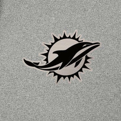 Miami Dolphins Antigua Effortless Full-Zip Hoodie Jacket - Heather Gray online
