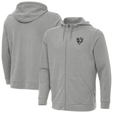 Chicago Bears Antigua Effortless Full-Zip Hoodie Jacket - Heather Gray outlet