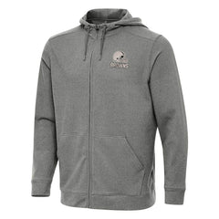 Cleveland Browns Antigua Effortless Full-Zip Hoodie Jacket - Heather Black online