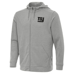 New York Giants Antigua Effortless Full-Zip Hoodie Jacket - Heather Gray online