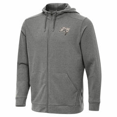 Tampa Bay Buccaneers Antigua Effortless Full-Zip Hoodie Jacket - Heather Black discount