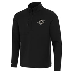 Miami Dolphins Antigua Insider Quarter-Zip Jacket - Black online