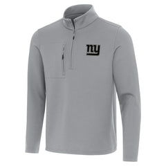 New York Giants Antigua Insider Quarter-Zip Jacket - Gray online