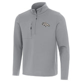 Denver Broncos Antigua Insider Quarter-Zip Jacket - Gray on sale