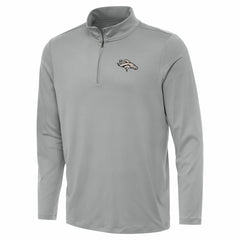Denver Broncos Antigua Reprocess Quarter-Zip Top - Gray cheap