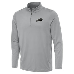 Buffalo Bills Antigua Reprocess Quarter-Zip Top - Gray on sale