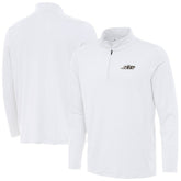 New York Jets Antigua Reprocess Quarter-Zip Top - White sale