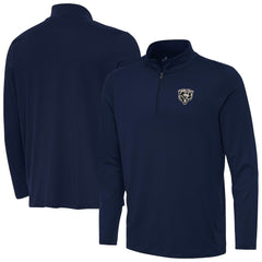 Chicago Bears Antigua Reprocess Quarter-Zip Top - Navy cheap