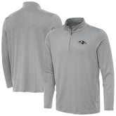 Baltimore Ravens Antigua Reprocess Quarter-Zip Top - Gray for sale