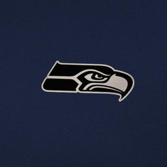 Seattle Seahawks Antigua Reprocess Quarter-Zip Top - College Navy on sale