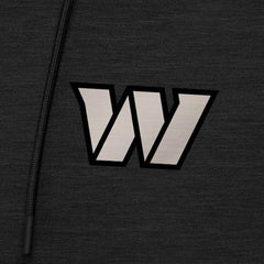 Washington Commanders Antigua Spikes Raglan Quarter-Zip Hoodie - Heather Black for sale