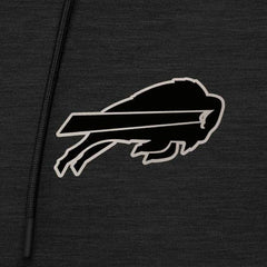 Buffalo Bills Antigua Spikes Raglan Quarter-Zip Hoodie - Heather Black for sale