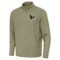 Houston Texans Antigua Subtle Quarter-Zip Top - Heather Olive online