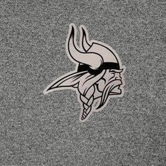 Minnesota Vikings Antigua Subtle Quarter-Zip Top - Heather Black discount