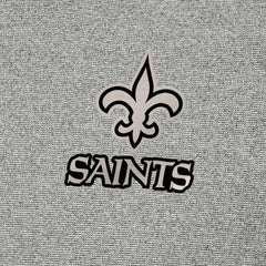 New Orleans Saints Antigua Subtle Quarter-Zip Top - Heather Gray for sale