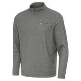 New York Jets Antigua Subtle Quarter-Zip Top - Heather Black cheap