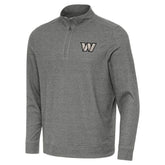 Washington Commanders Antigua Subtle Quarter-Zip Top - Heather Black online