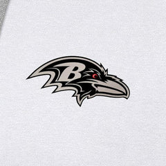 Baltimore Ravens Antigua Brushed Carbon Victory Pullover Hoodie - White sale