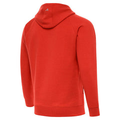 Cleveland Browns Antigua Brushed Carbon Victory Pullover Hoodie - Orange sale