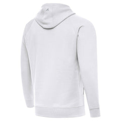Chicago Bears Antigua Brushed Carbon Victory Pullover Hoodie - White cheap
