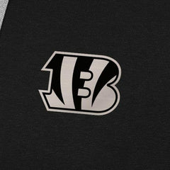 Cincinnati Bengals Antigua Brushed Carbon Victory Pullover Hoodie - Black cheap