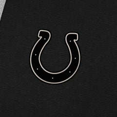 Indianapolis Colts Antigua Brushed Carbon Victory Pullover Hoodie - Black cheap