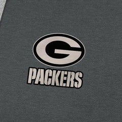 Green Bay Packers Antigua Brushed Carbon Victory Pullover Hoodie - Charcoal outlet