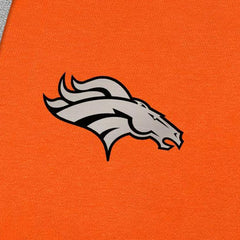Denver Broncos Antigua Brushed Carbon Victory Pullover Hoodie - Orange online