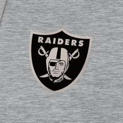 Las Vegas Raiders Antigua Brushed Carbon Victory Pullover Hoodie - Heather Gray sale