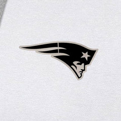 New England Patriots Antigua Brushed Carbon Victory Pullover Hoodie - White on sale