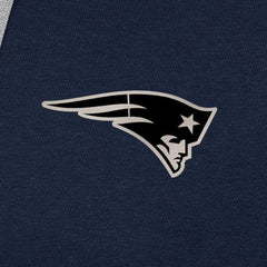 New England Patriots Antigua Brushed Carbon Victory Pullover Hoodie - Navy on sale