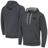 New York Giants Antigua Brushed Carbon Victory Pullover Hoodie - Charcoal outlet