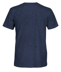 Tottenham Hotspur 1863FC Retro Monochrome Badge Vintage Tri-Blend T-Shirt - Navy outlet
