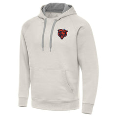 Chicago Bears Antigua Victory Raglan Pullover Hoodie - Cream cheap