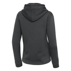 Vancouver Canucks Antigua Women's Contemporary Quarter-Zip Hoodie Pewter
