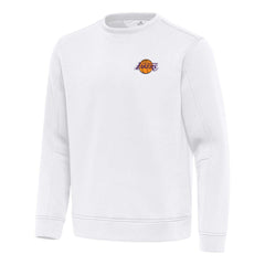 Los Angeles Lakers Antigua Relevant Pullover Sweatshirt - White outlet