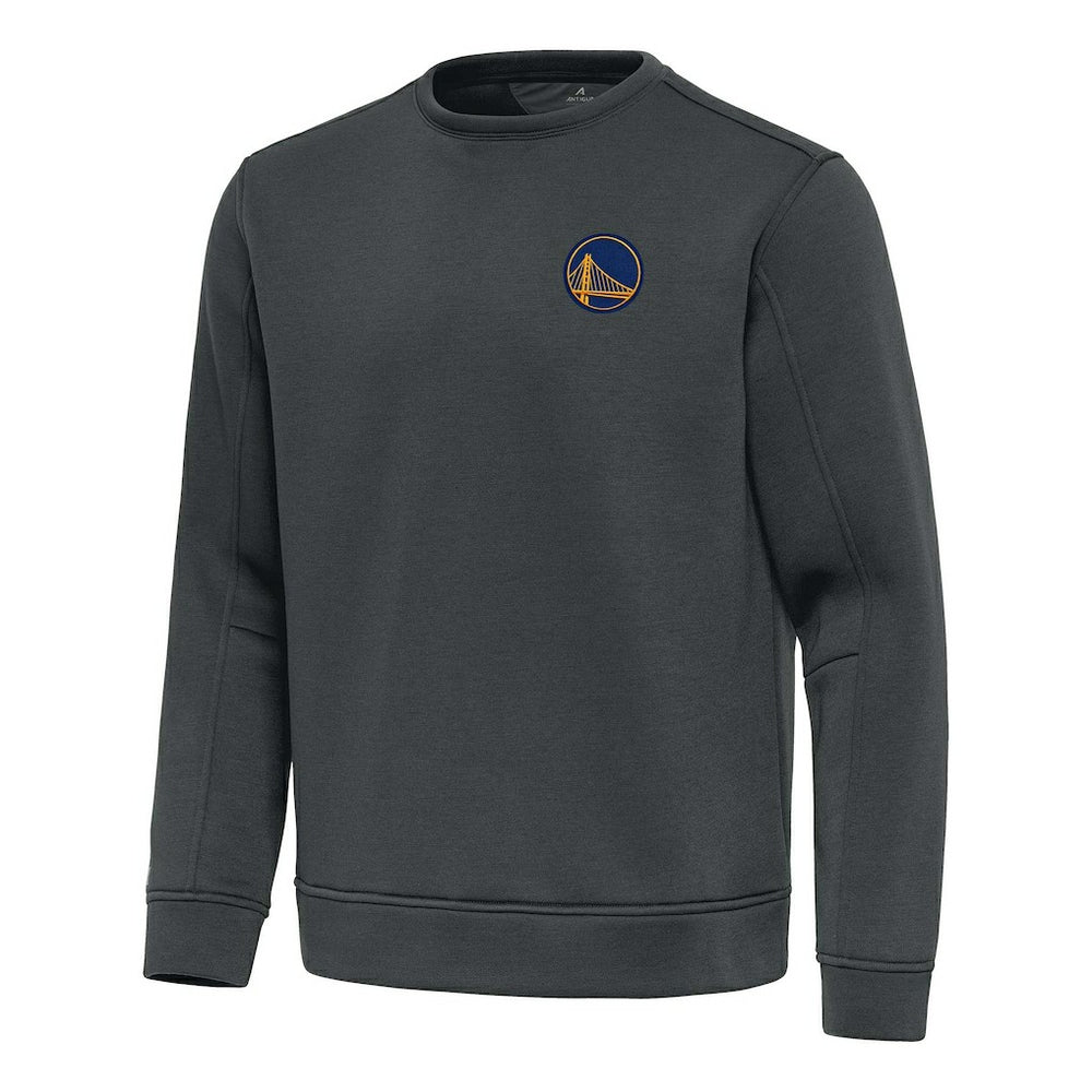 Golden State Warriors Antigua Relevant Pullover Sweatshirt sale - Pewter for sale
