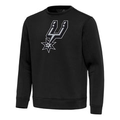 San Antonio Spurs Antigua Relevant Pullover Sweatshirt - Black on sale
