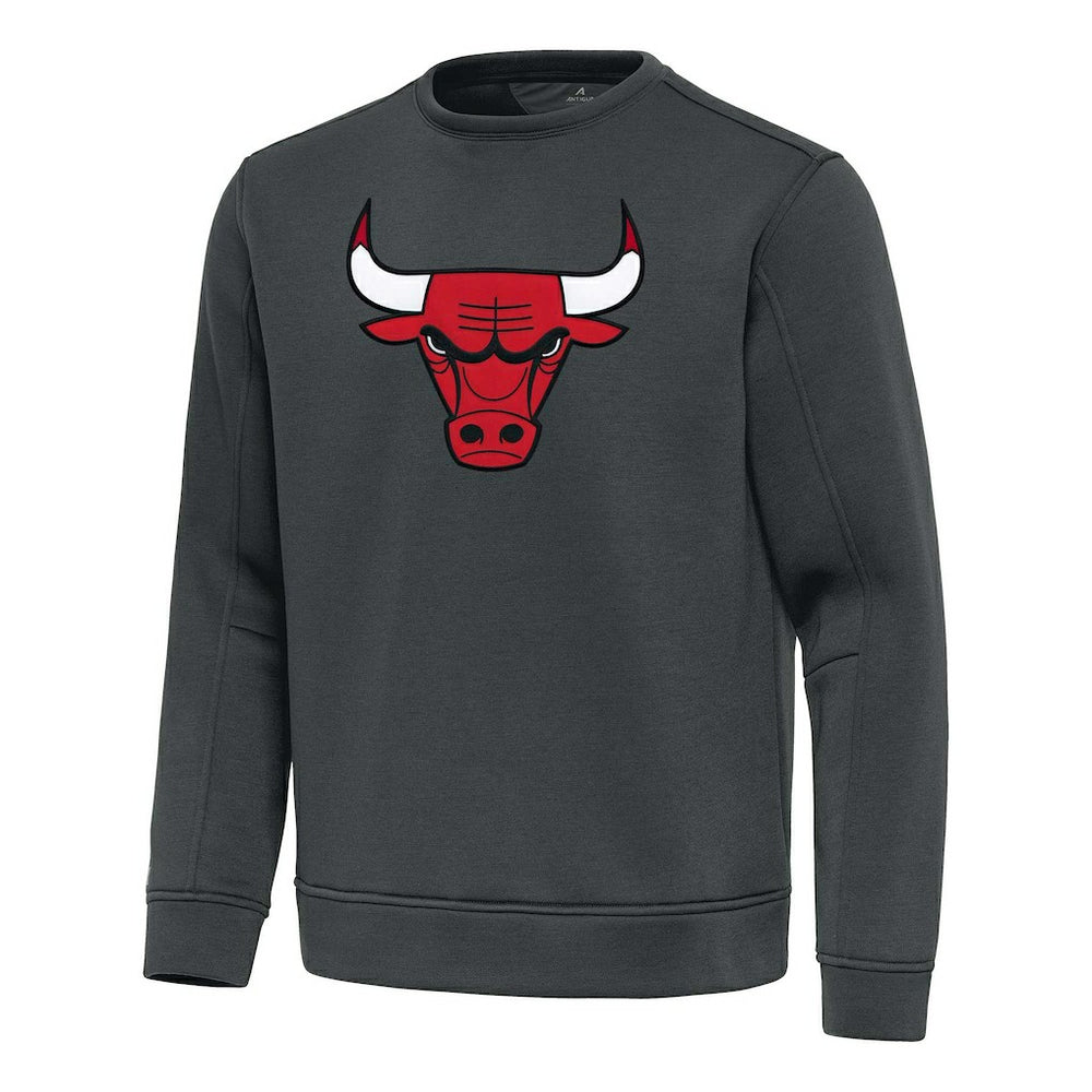 Chicago Bulls Antigua Relevant Pullover Sweatshirt sale - Pewter discount