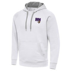 Men's Minnesota Vikings Antigua Victory Pullover Hoodie - White for sale