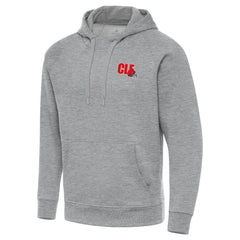 Men's Cleveland Browns Antigua Victory Pullover Hoodie - Heather Gray sale